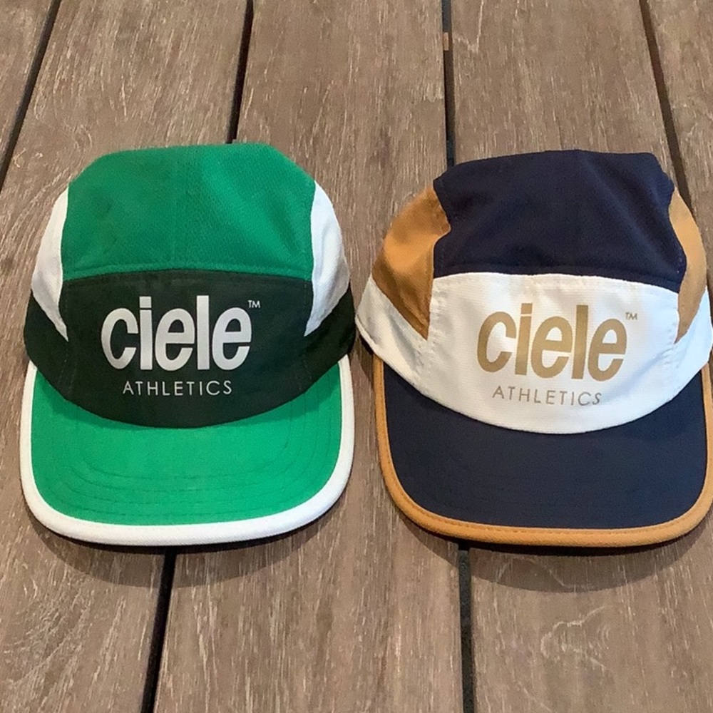 Pair of CIELE Athletics Cool Wick Hats 58 cm Like New